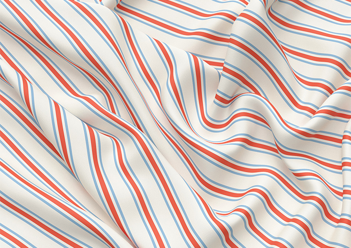 The British Stripe Co. Mary, Brighton No.1 - Made to Measure Curtains - Image 4